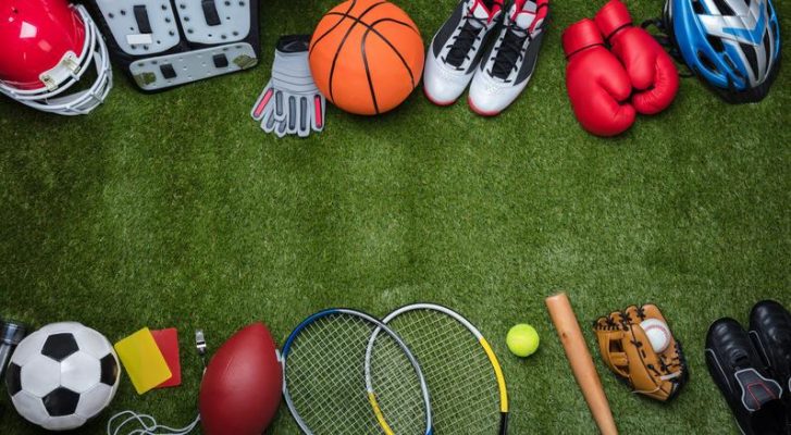 Referee explains complex sports rules to players.